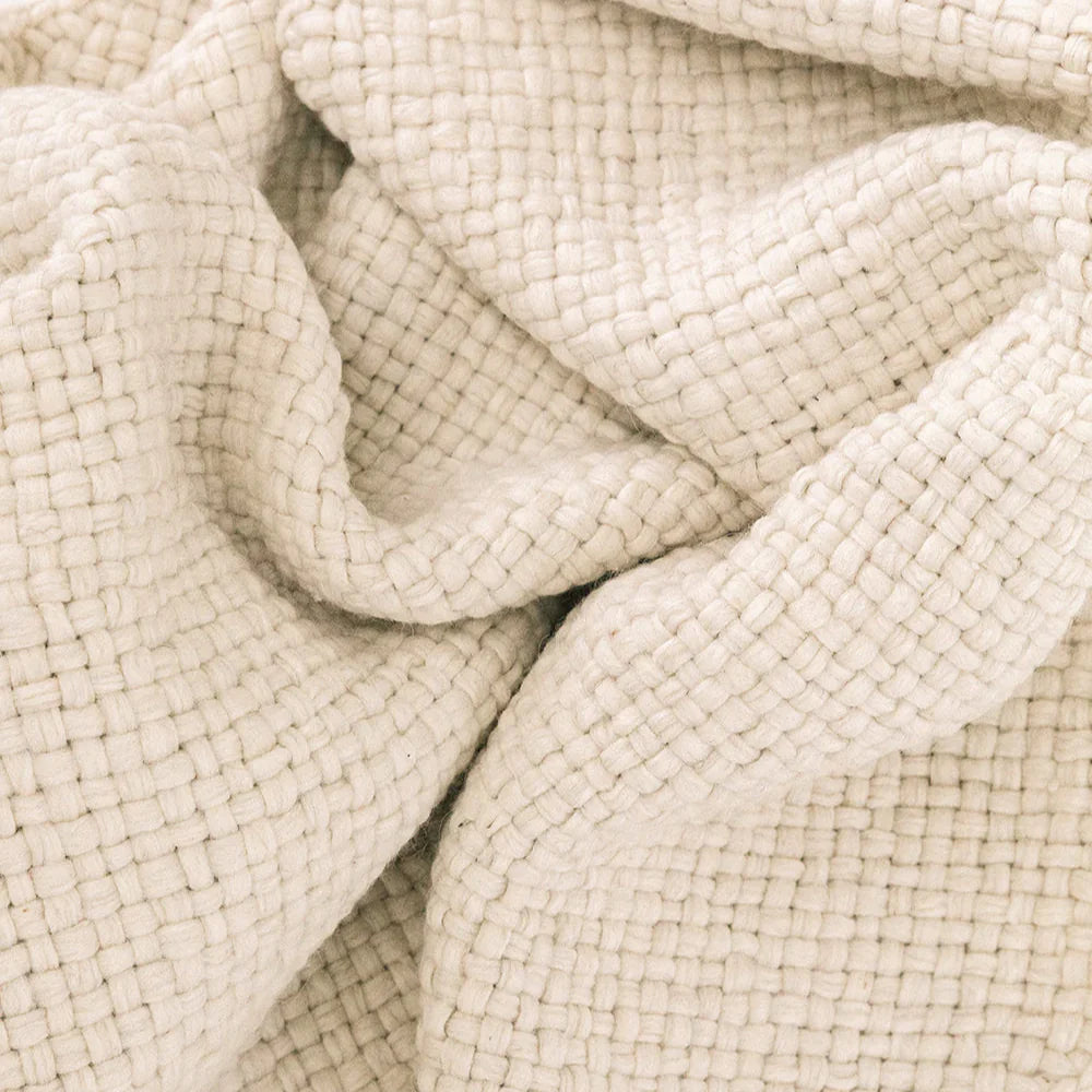 Monte Throw | Natural White
