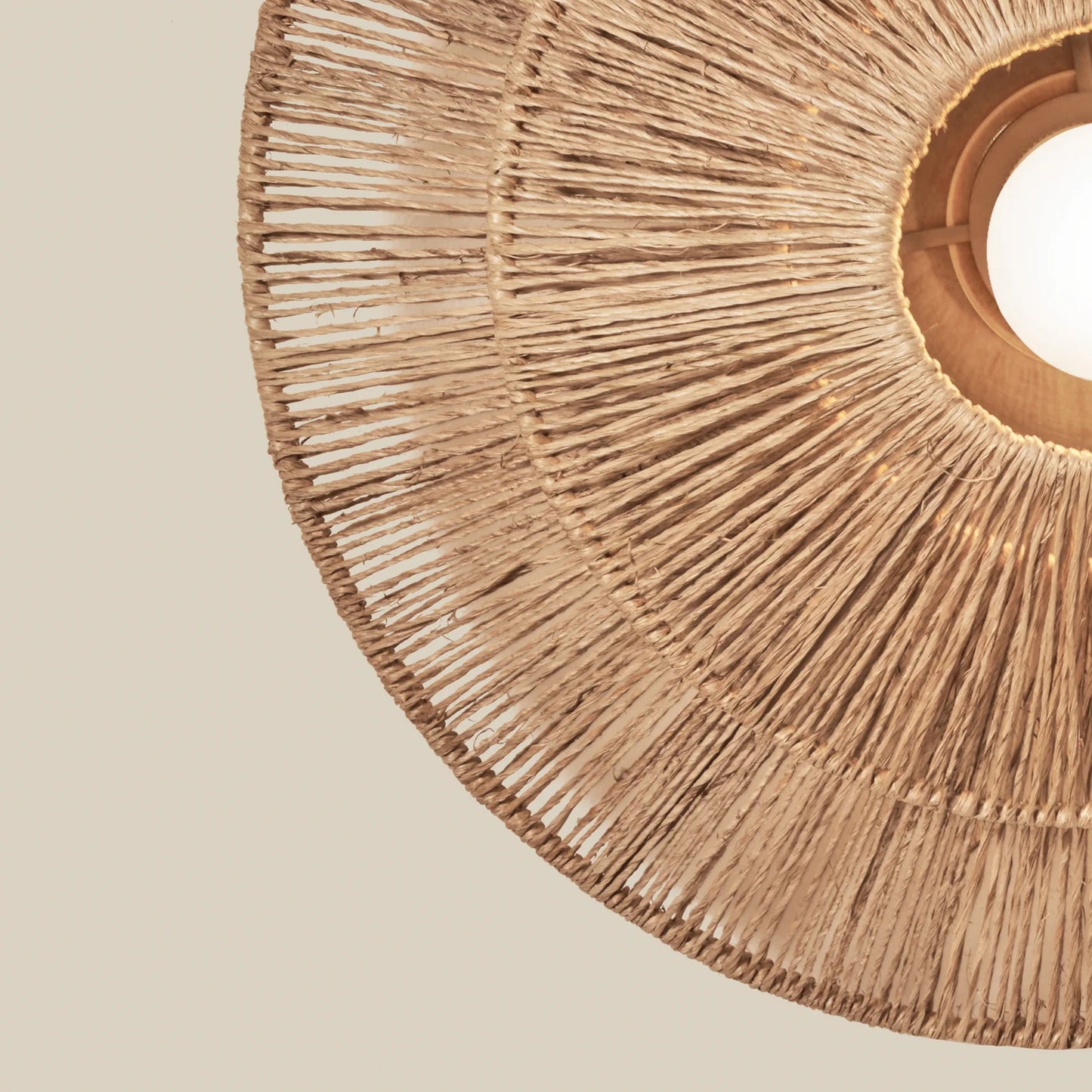 Condesa Jute Sconce