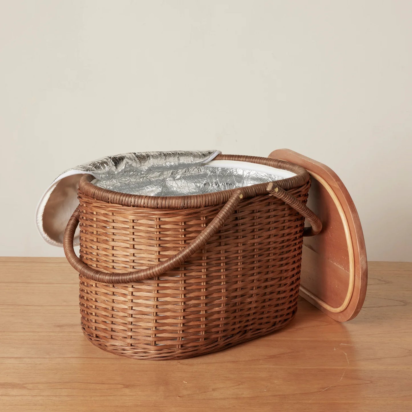 Bondi Woven Picnic Cooler Basket