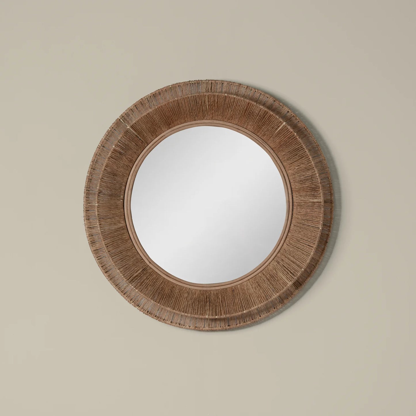 Collins Small Jute Mirror