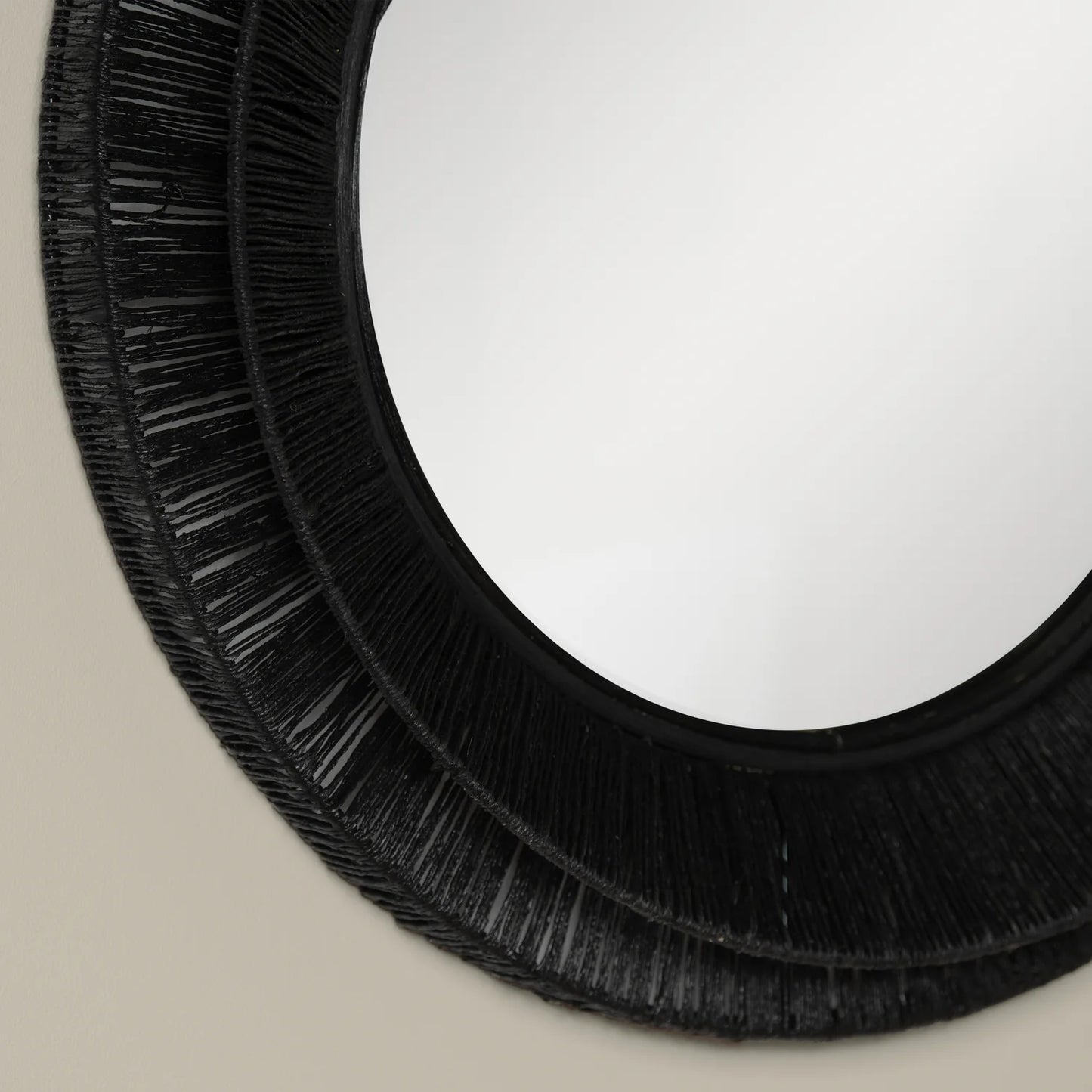 Collins Small Jute Mirror