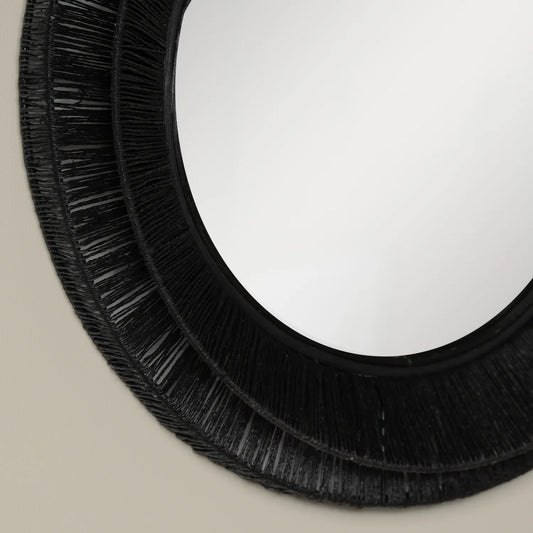 Collins Small Jute Mirror