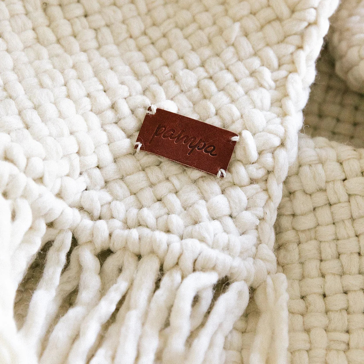 Monte Throw | Natural White