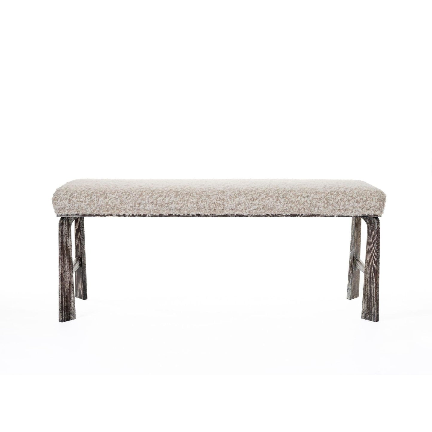 Ashley Yeates, renowned interior designer and sustainable leader, presenting the Astin Bench, a signature piece that combines modern aesthetics with eco-friendly materials, promoting sustainable living in contemporary interiors